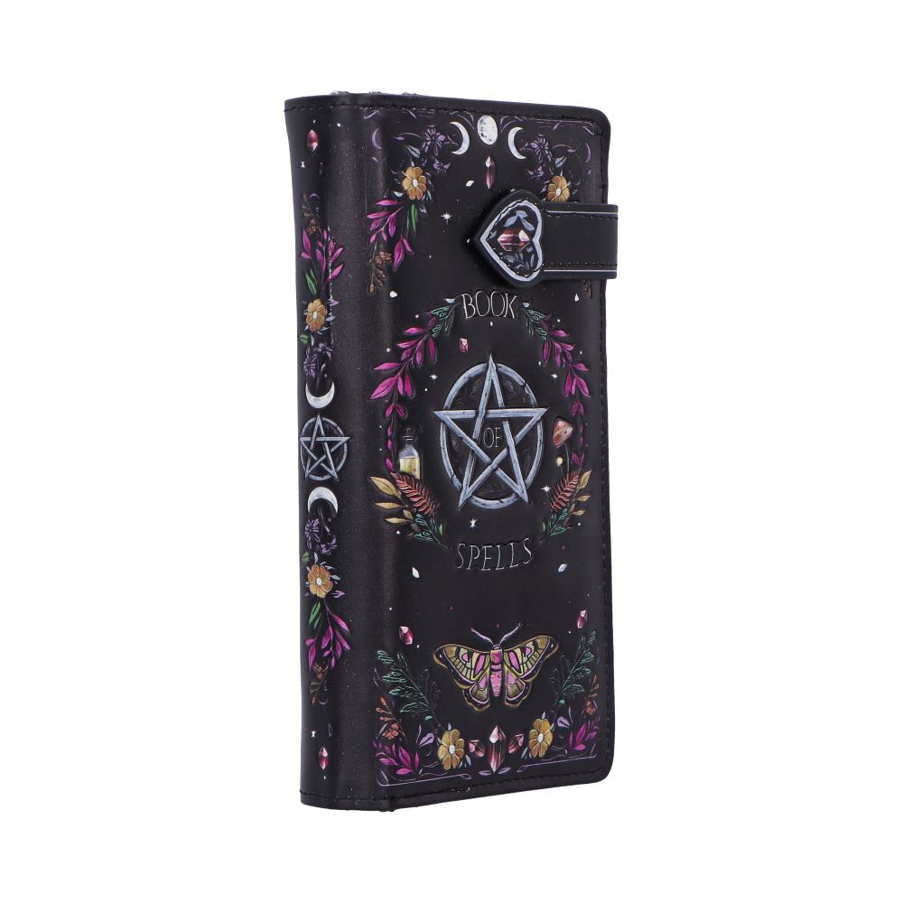 Book Of Spells Embossed Purse 18.5cm