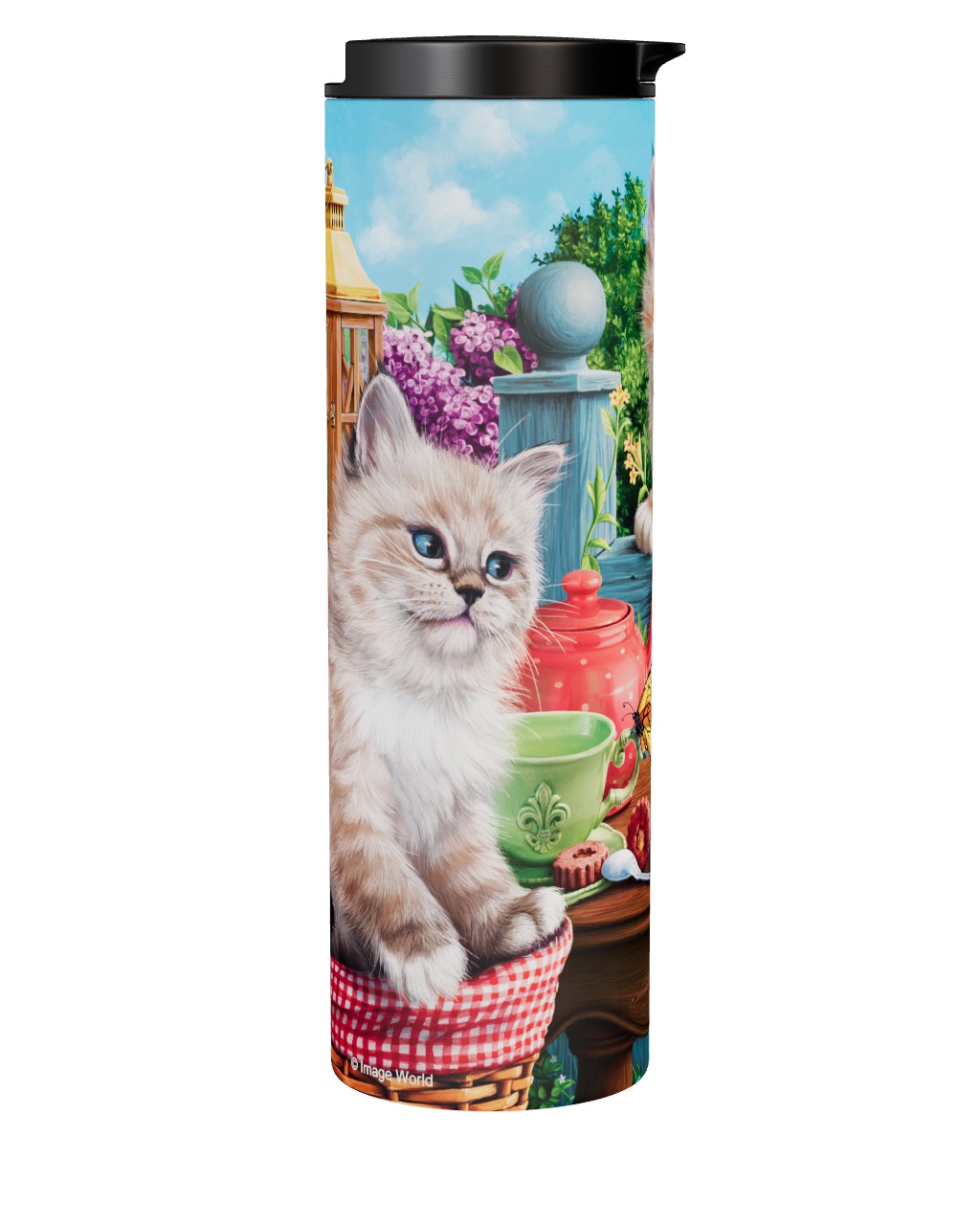Kitten Tea Party Tumbler