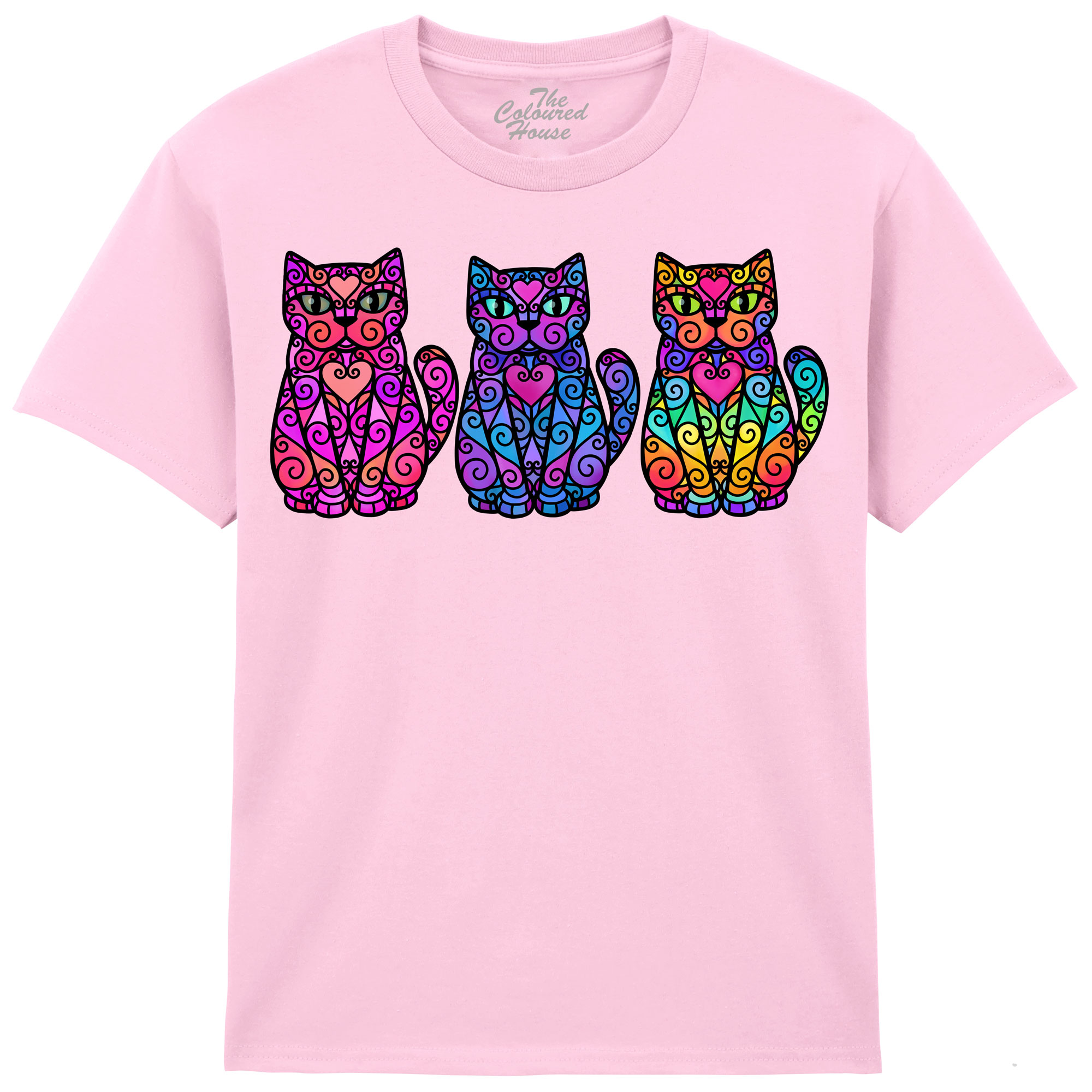 Colorful 3 Cats KIDS