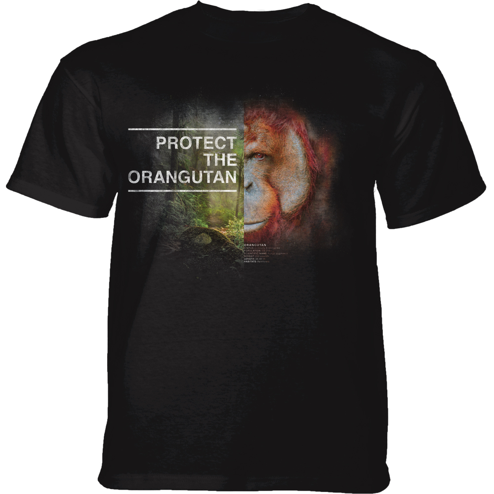 Protect Orangutan Black