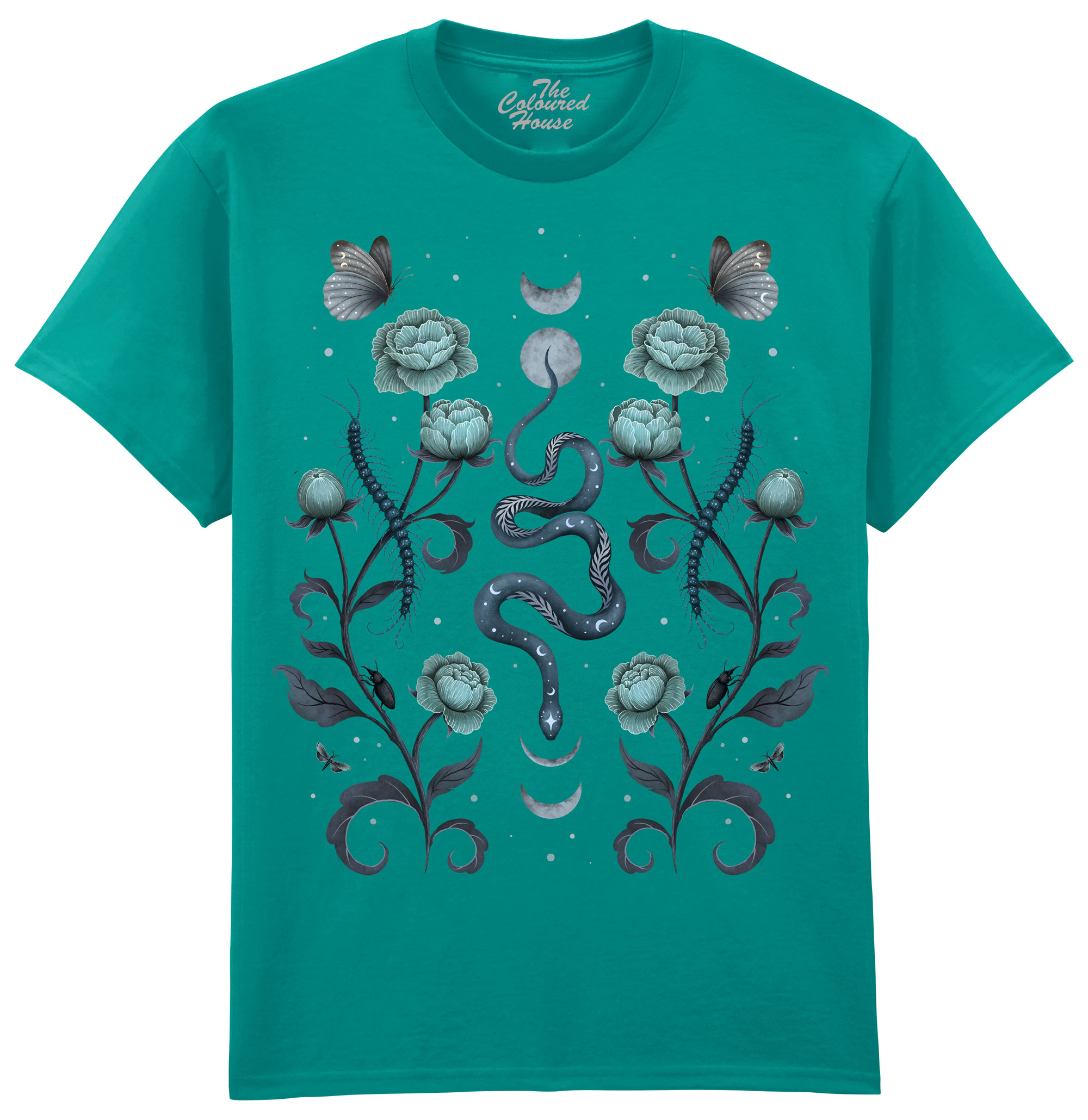 Serpentine Garden Black