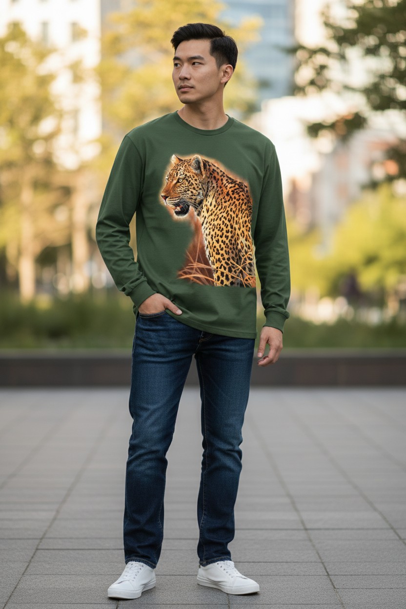 Brave Leopard Longsleeve