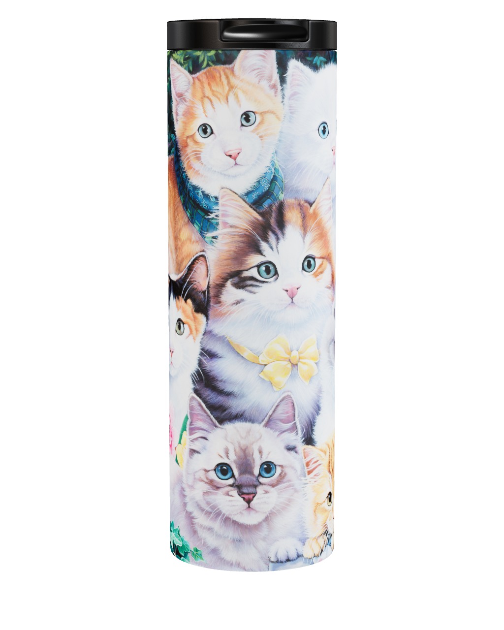 Kitten Collage Tumbler