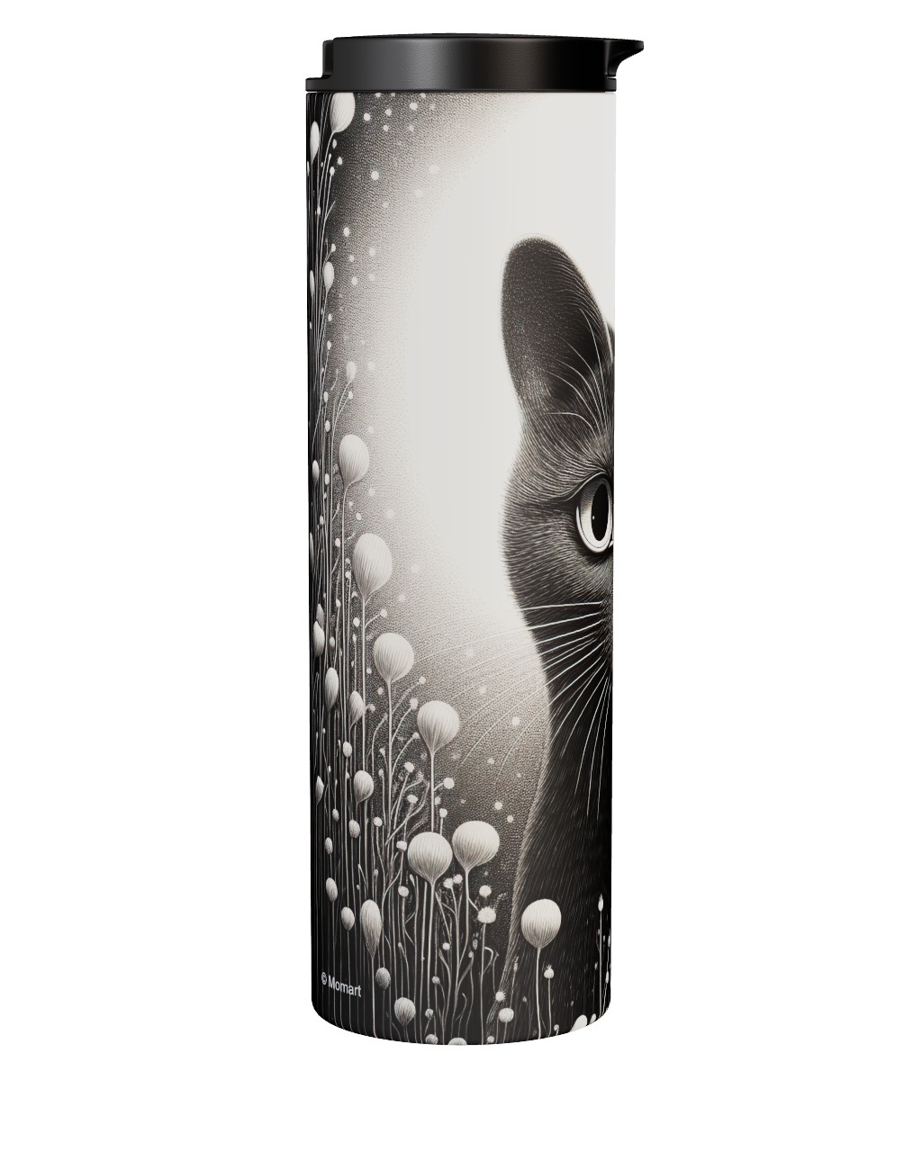 Black Cat Tumbler
