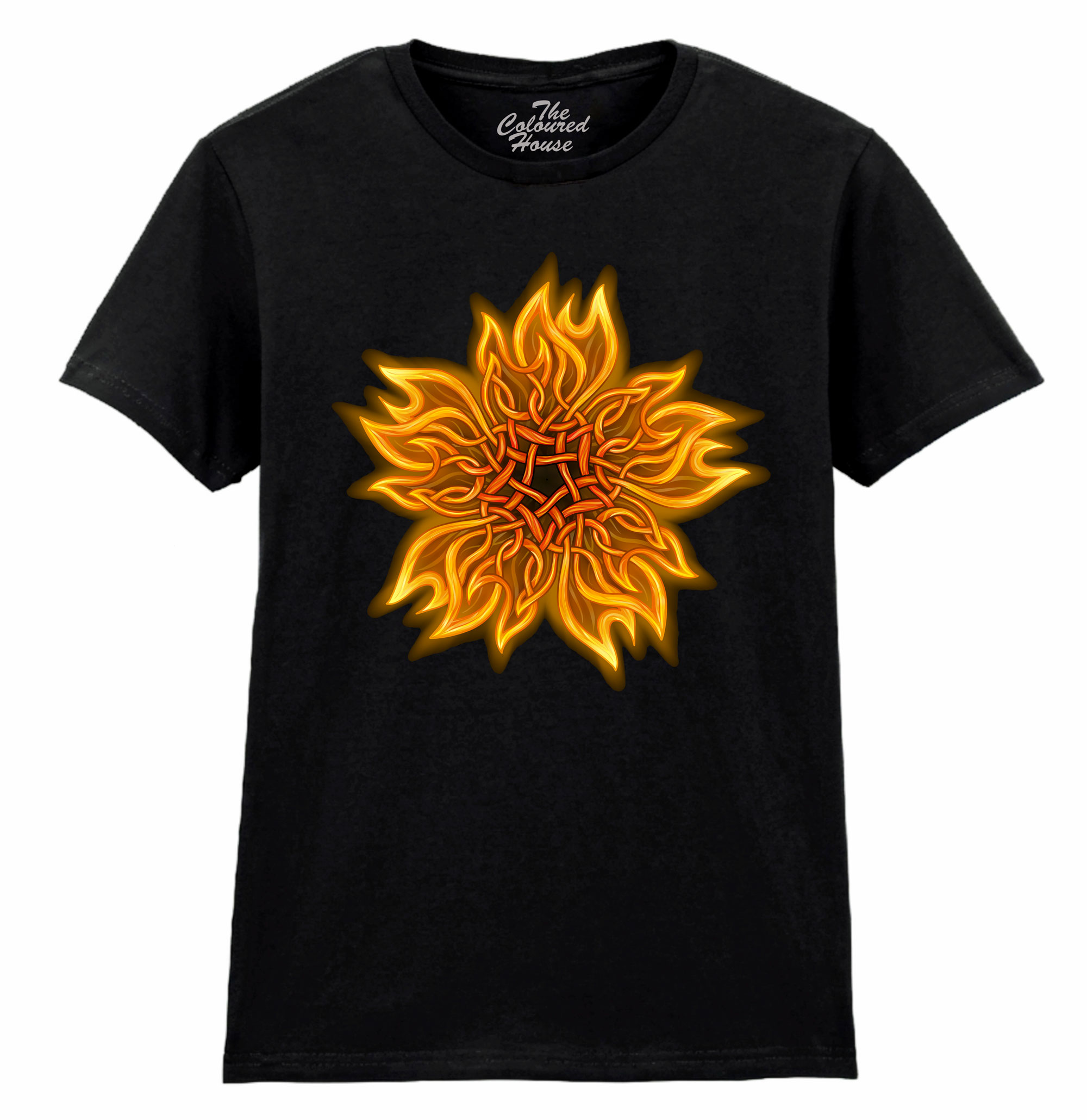 Celtic Flames Ladies T-shirt