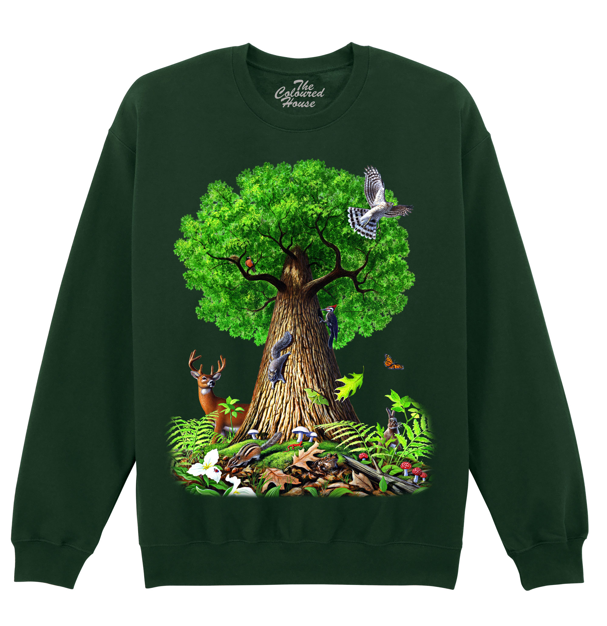 Tree Of Life Animals Sweater
