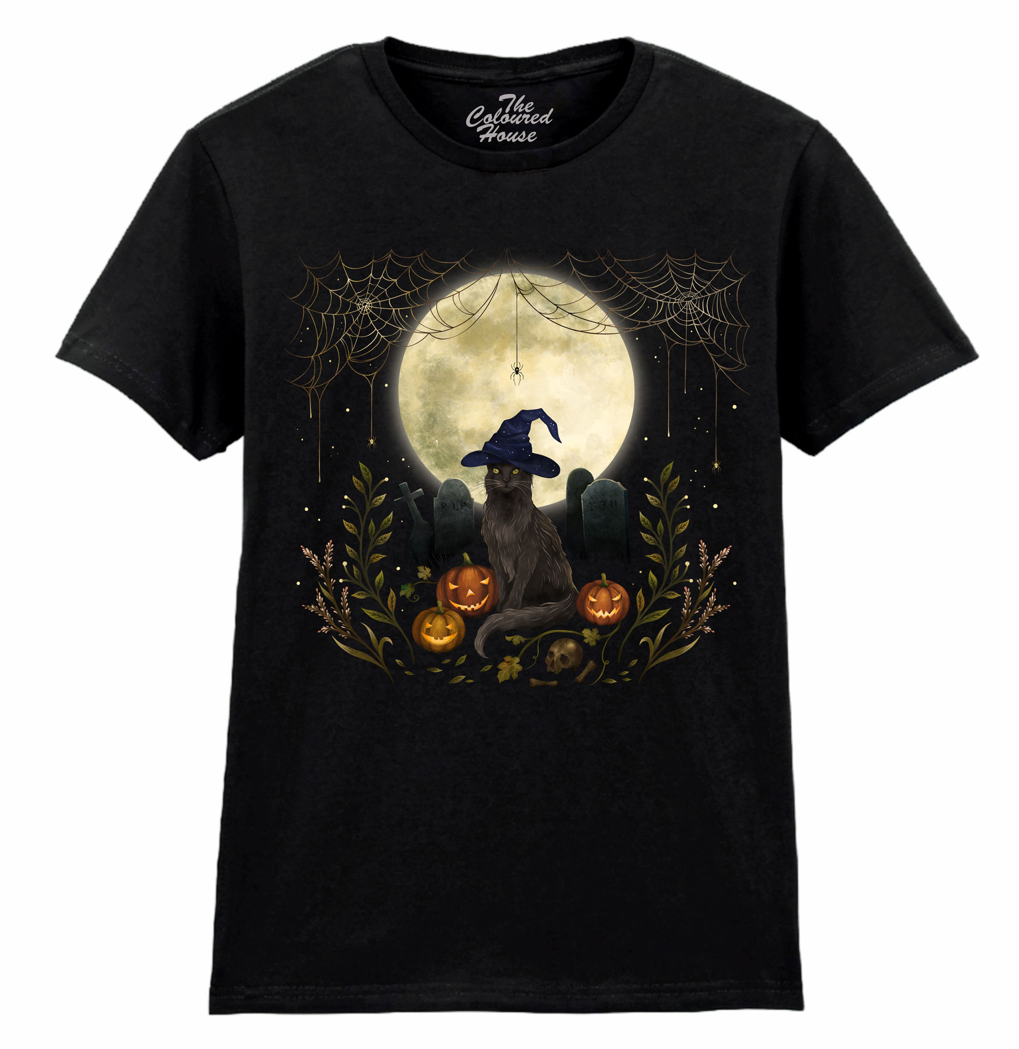 Halloween Cat Ladies T-shirt