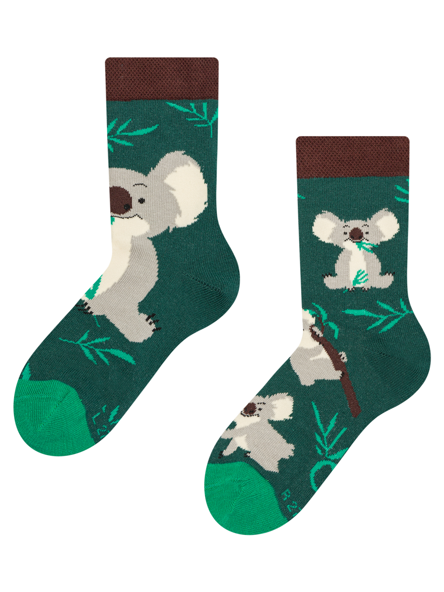 Regular KIDS Socks Koala And Leaves