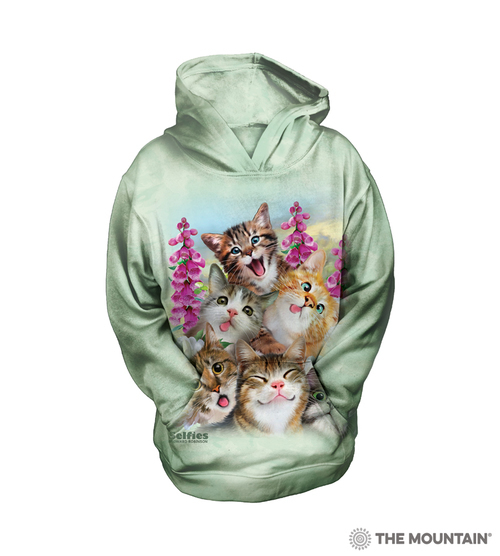 Kitten Selfie KIDS Hoodie
