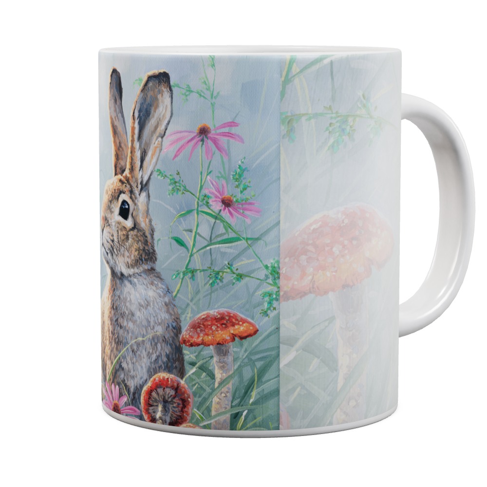 Curious Cottontail - Hare Mug