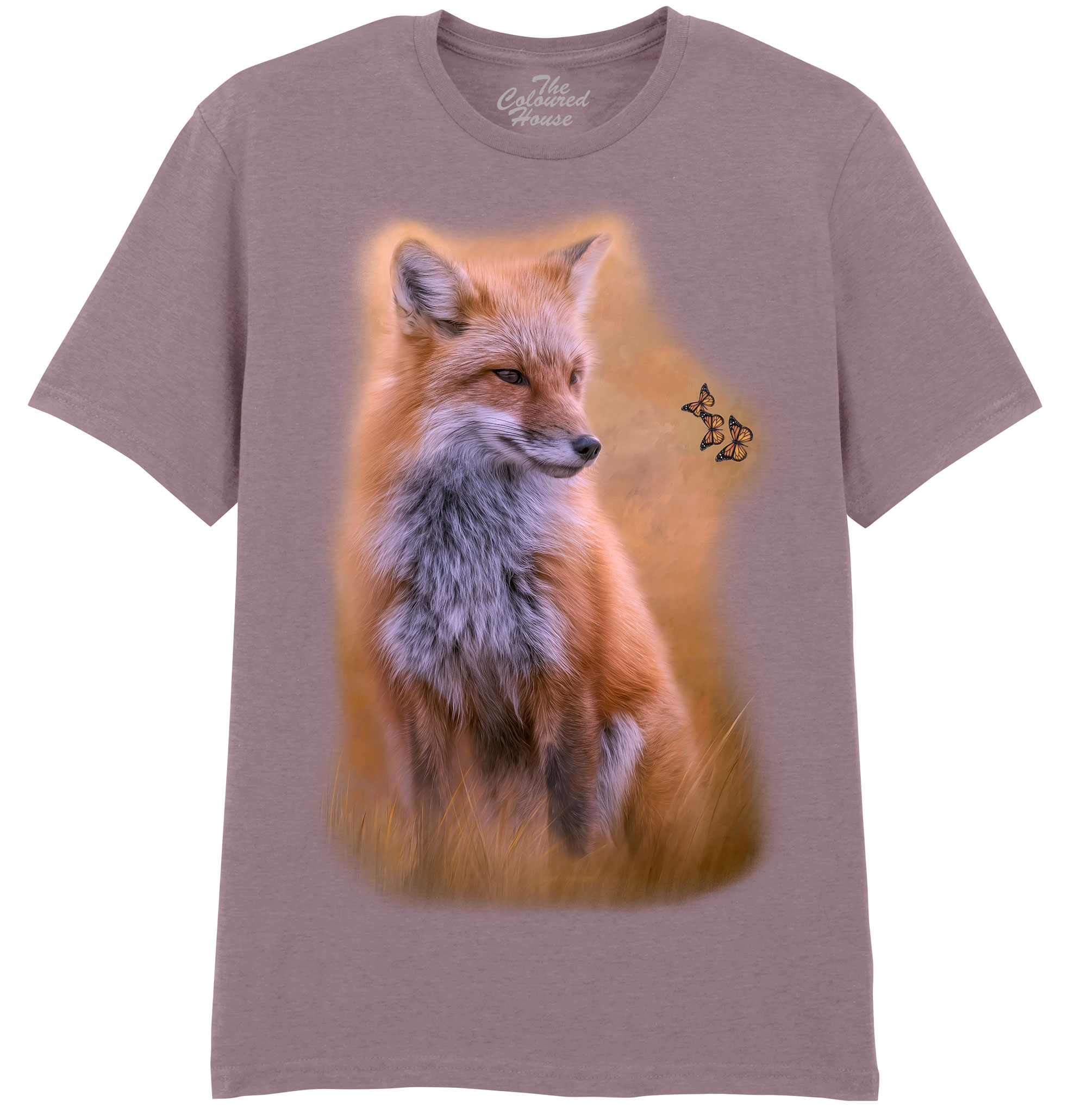 Watching Butterflies - Fox