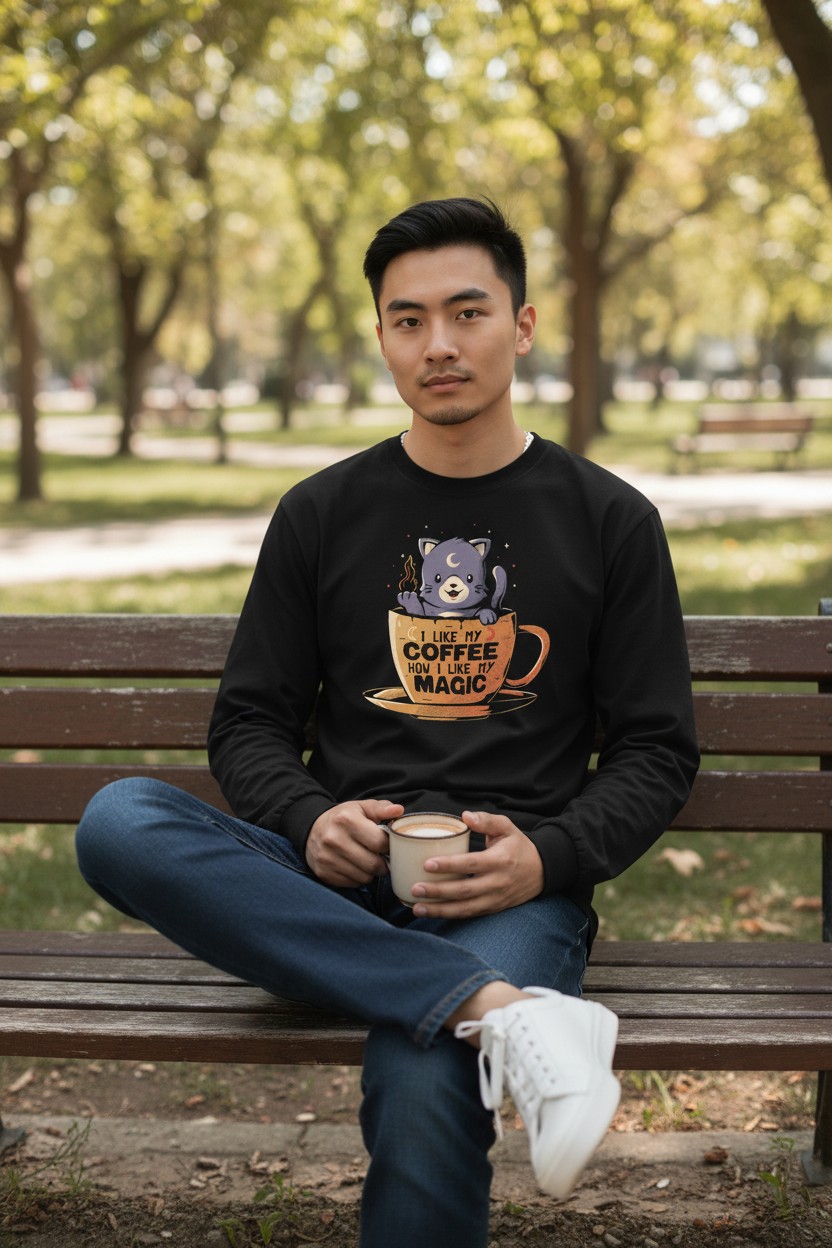 Black Coffee Shein Longsleeve