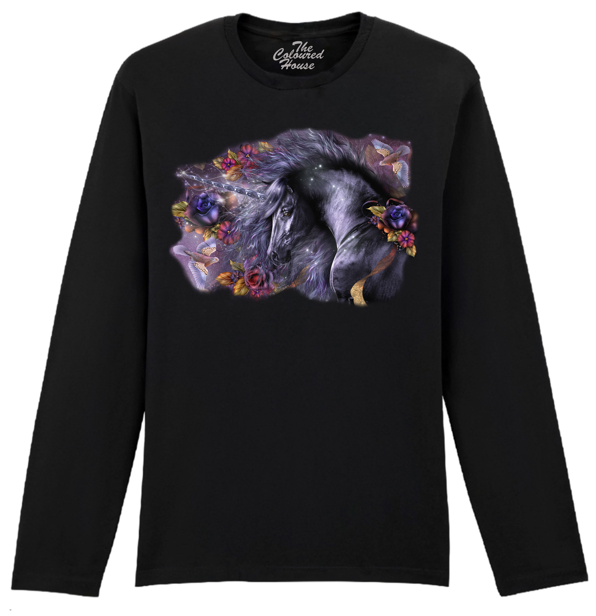 Blue Rose - Unicorn Longsleeve