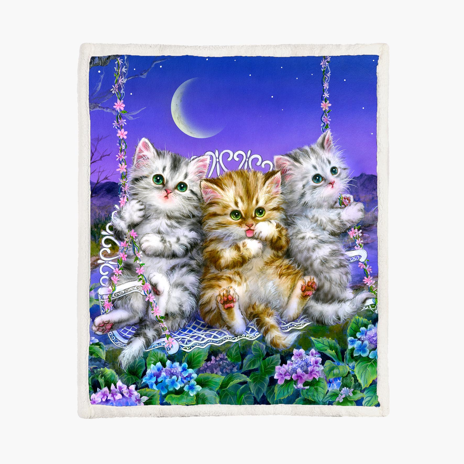 Moonlight Swing - Size M - 130x150cm - Fleece Blanket