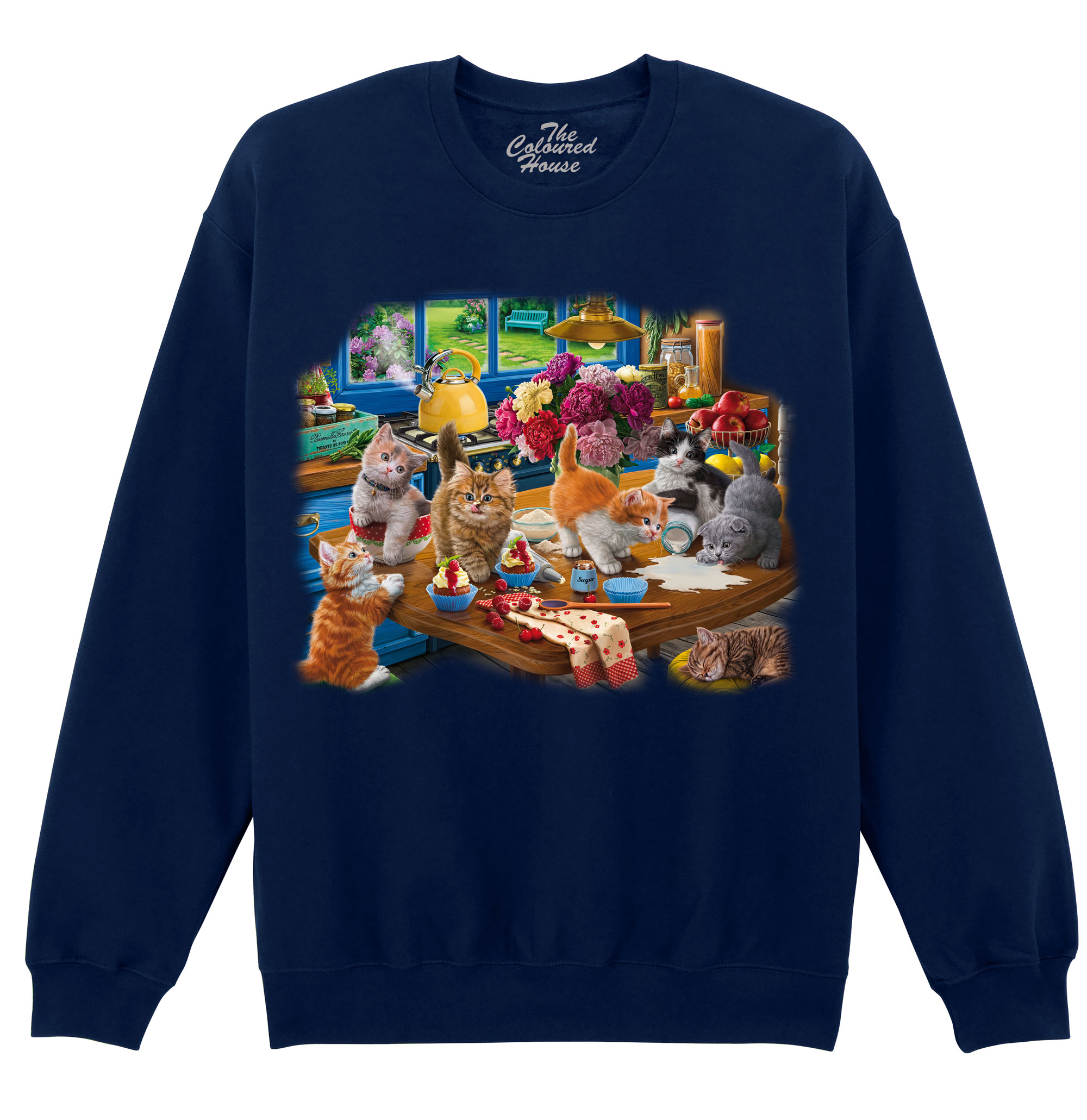 Kittens In The Kitchen Sweater 