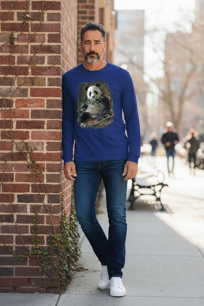 Bamboo Panda Longsleeve
