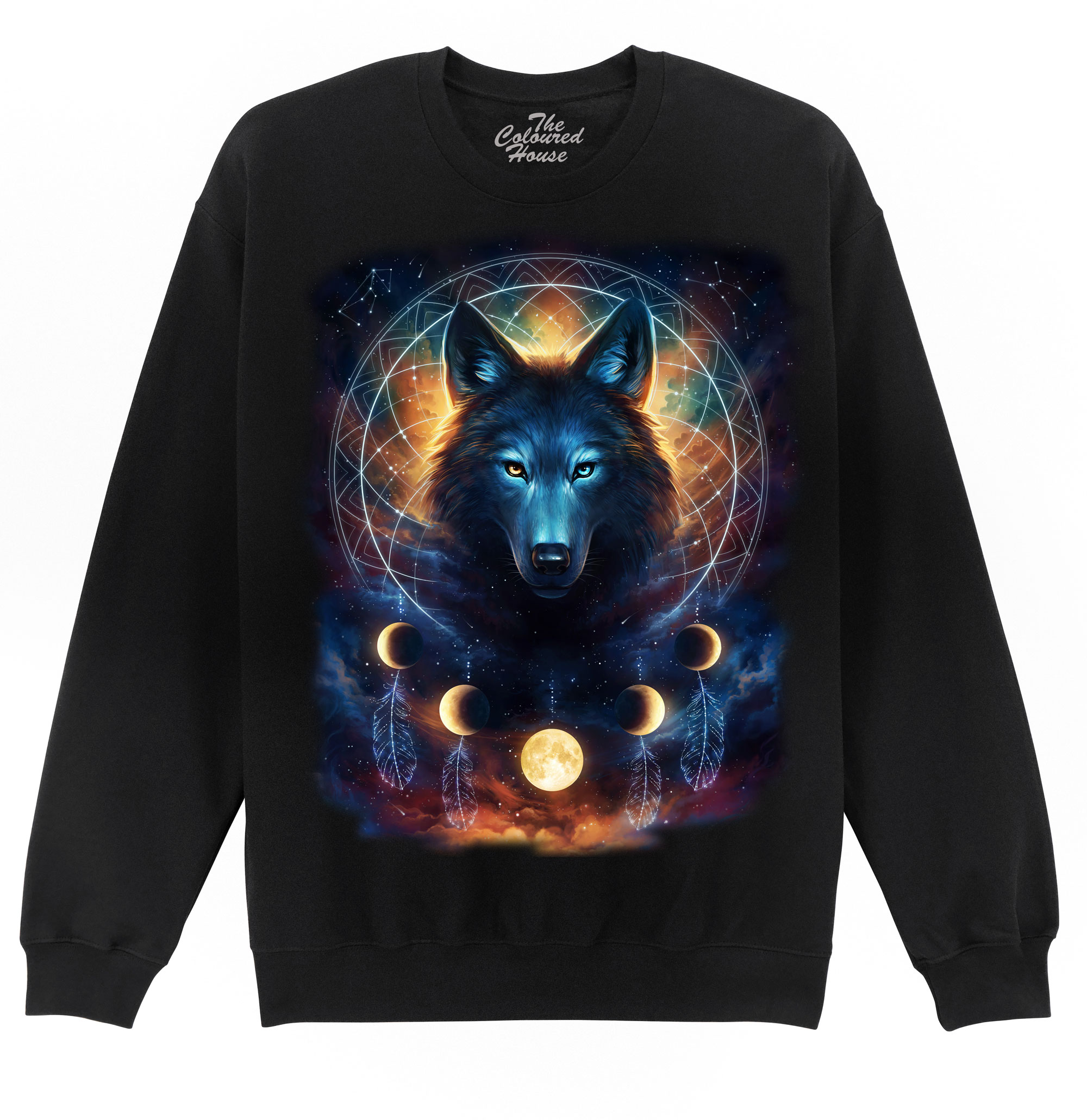 Dreamcatcher Wolf Sweater
