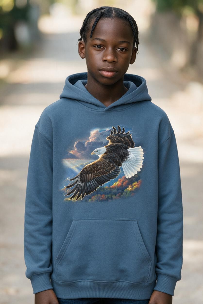 Freedom - Bald Eagle Hoodie