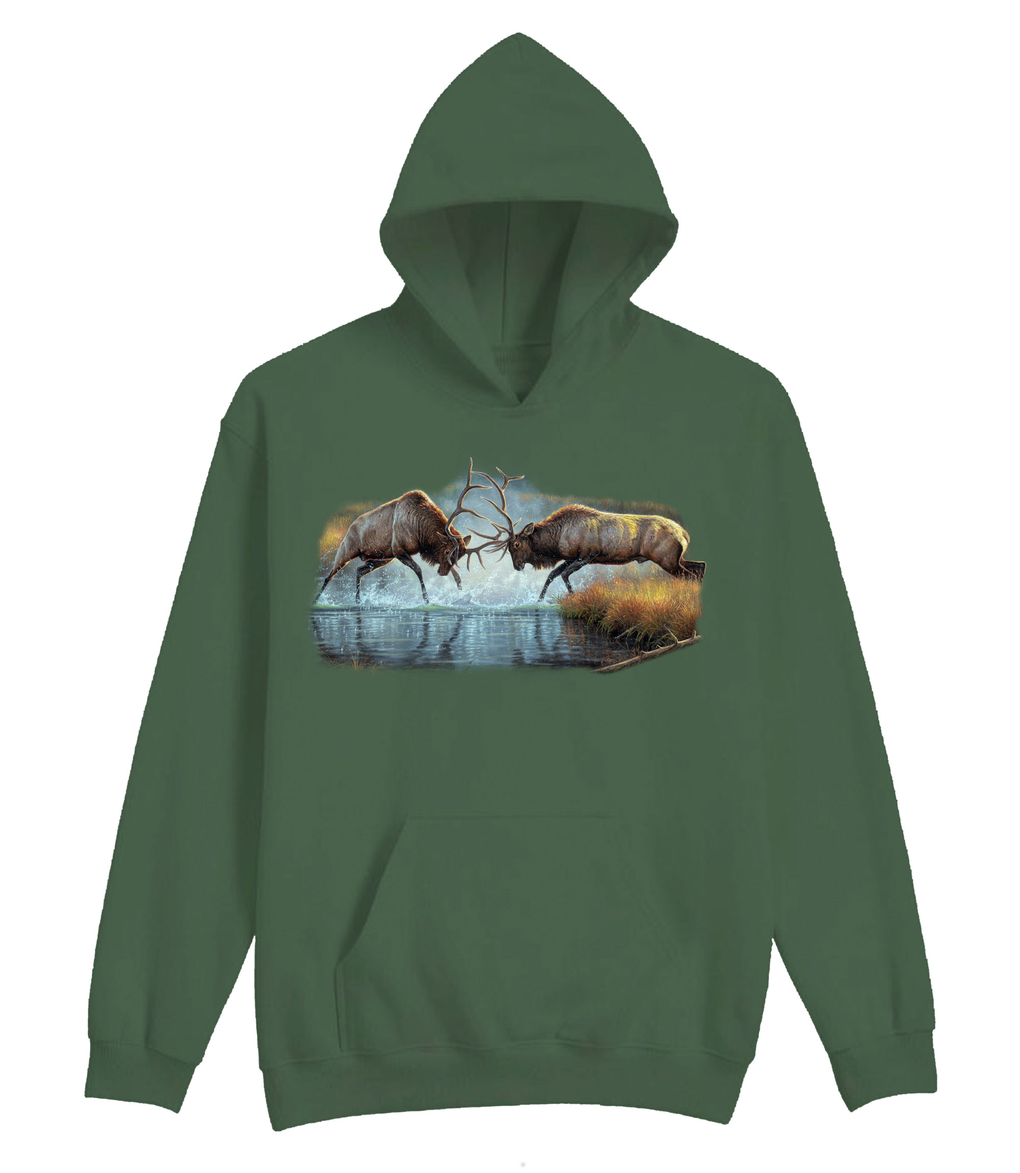 The Battle - Elk Hoodie