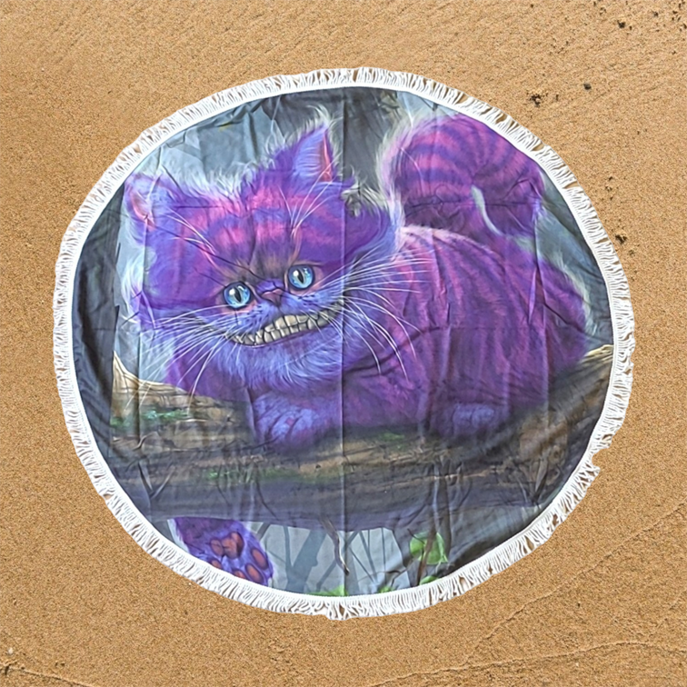 Cheshire Cat Strandlaken Rond 150cm 