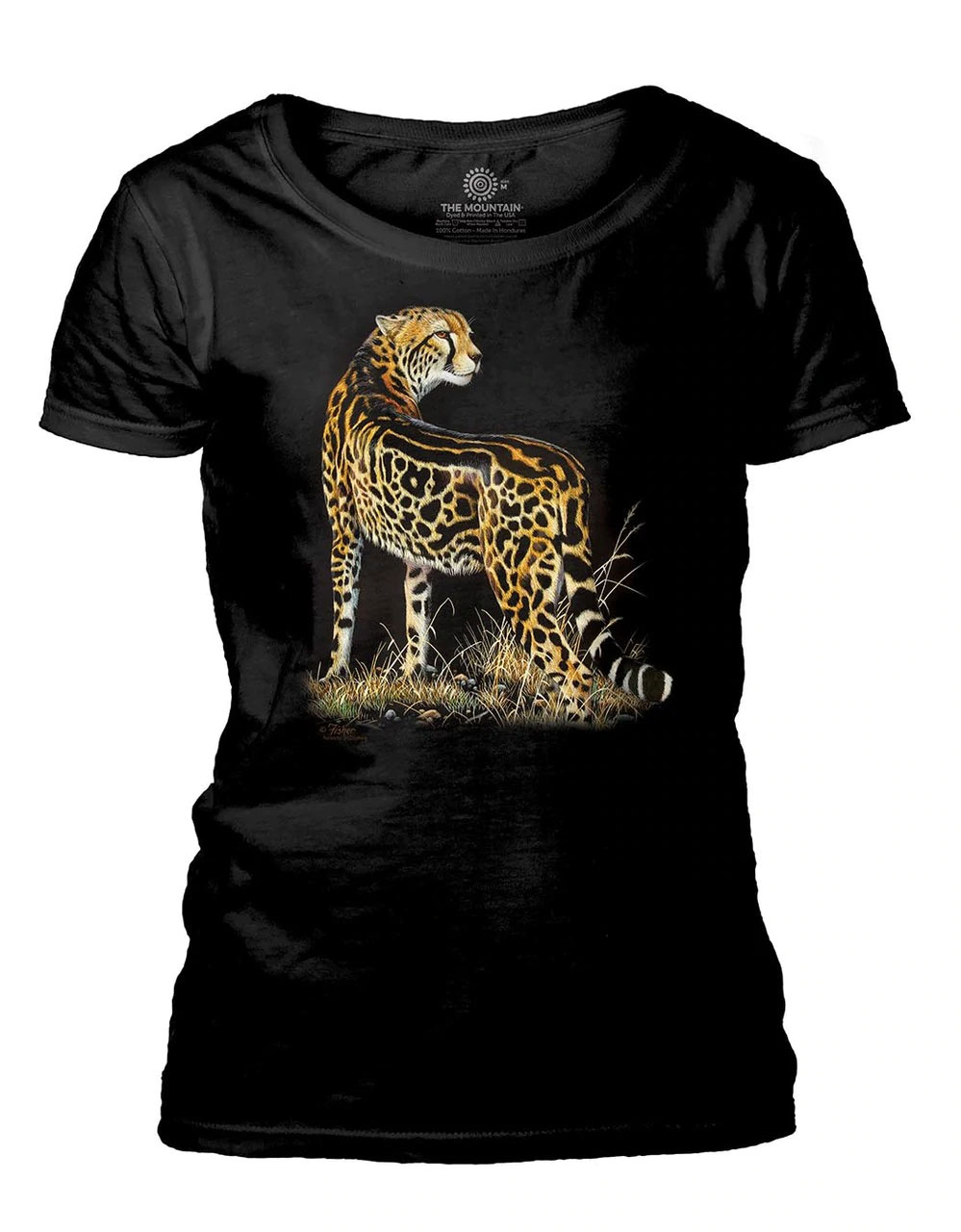King Cheetah Women's Scoop T-shirt