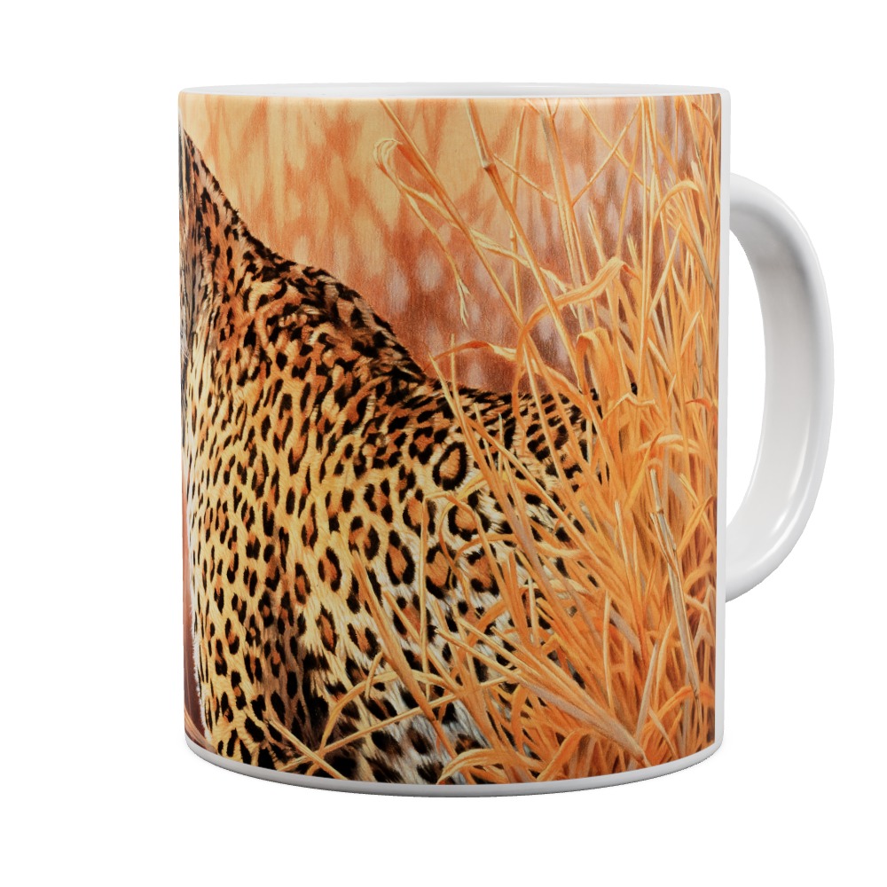 Brave Leopard Mug