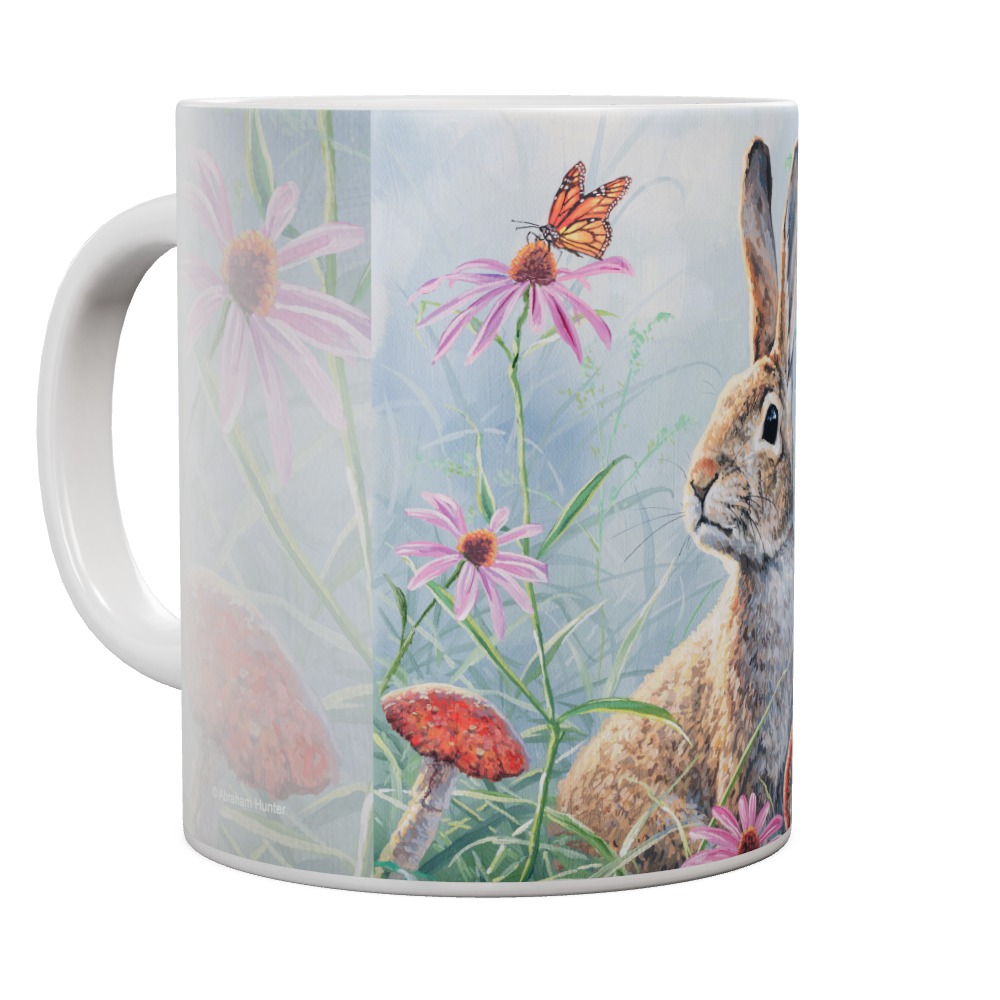 Curious Cottontail - Hare Mug