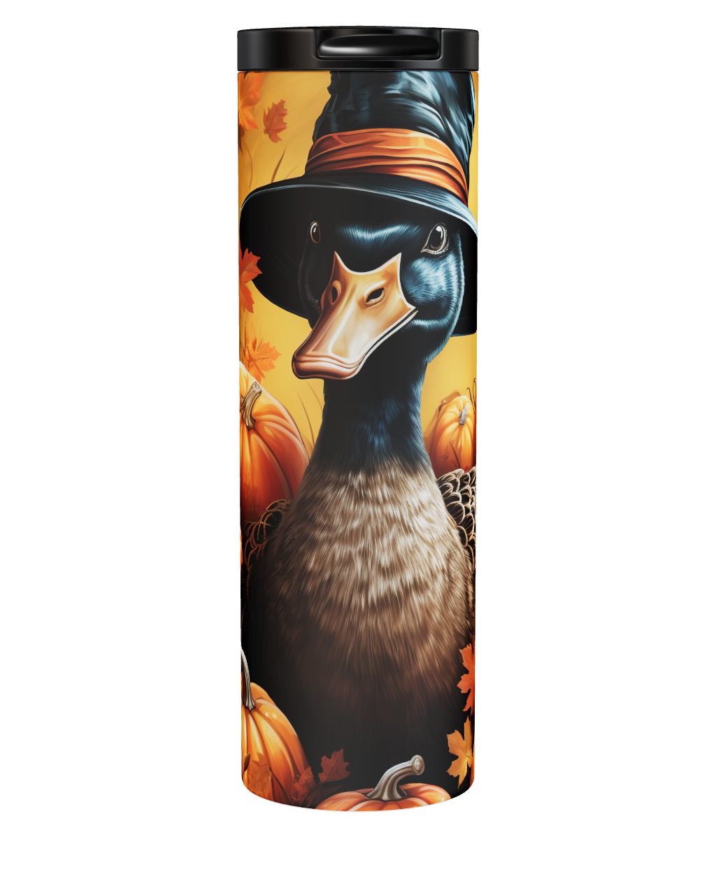 Hatter Goose In Autumn Tumbler
