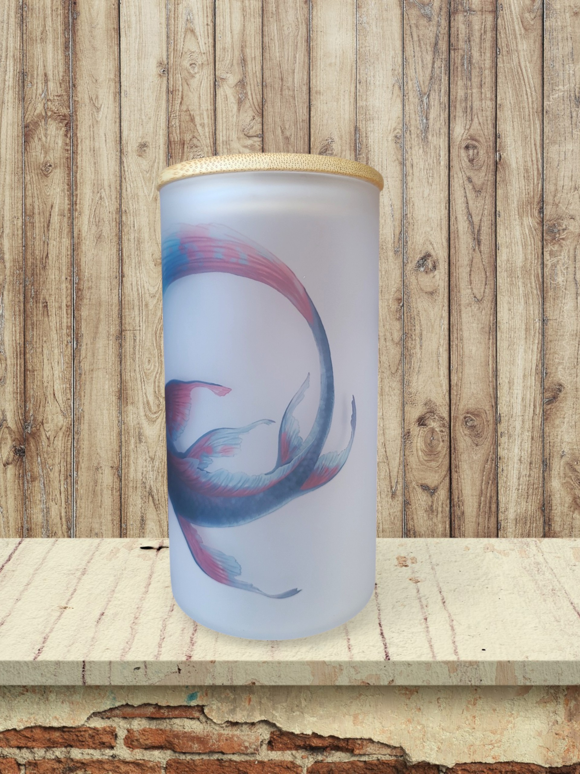 Eternal Bond - Fish - Storage Jar 25Oz