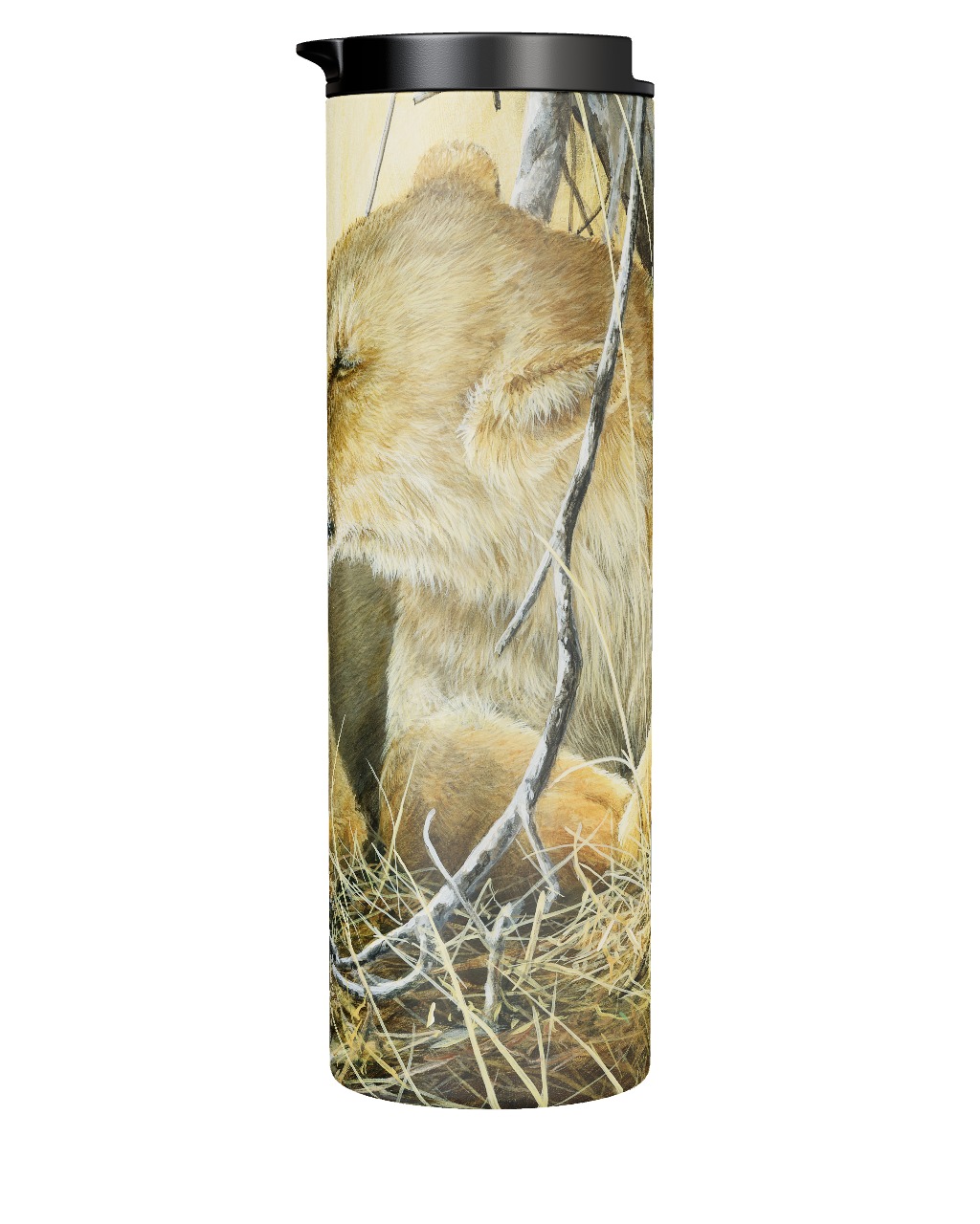 Behind The Ears - Lion Tumbler