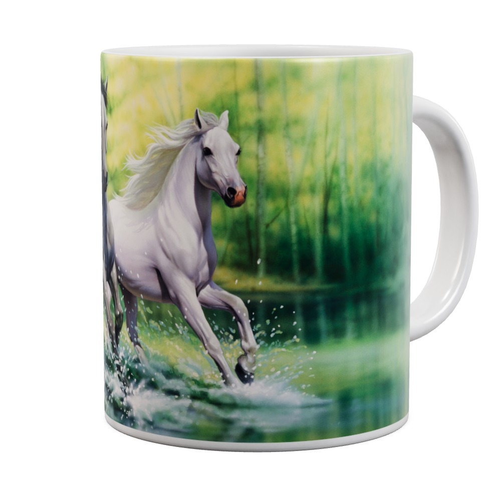 Spring Morning - Horses Mug