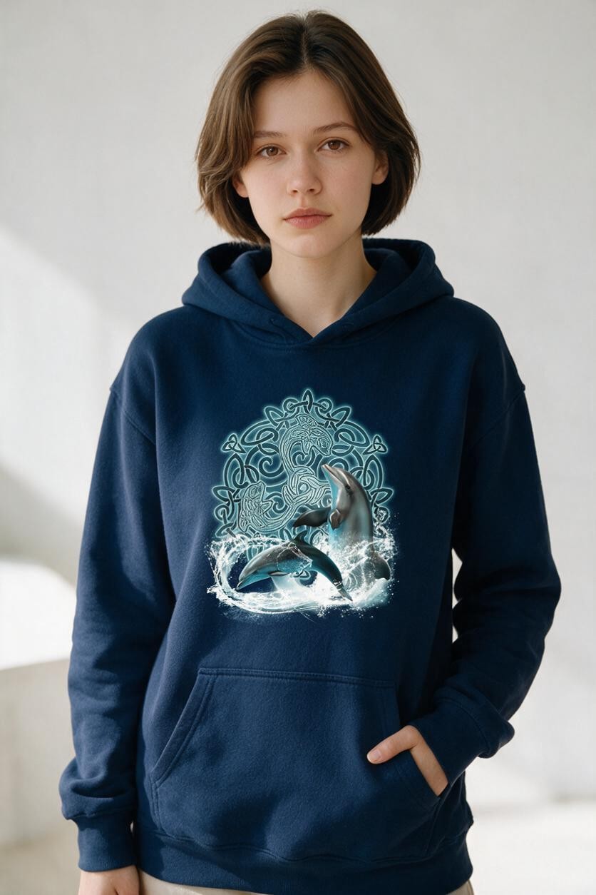 Celtic Dolphin Hoodie