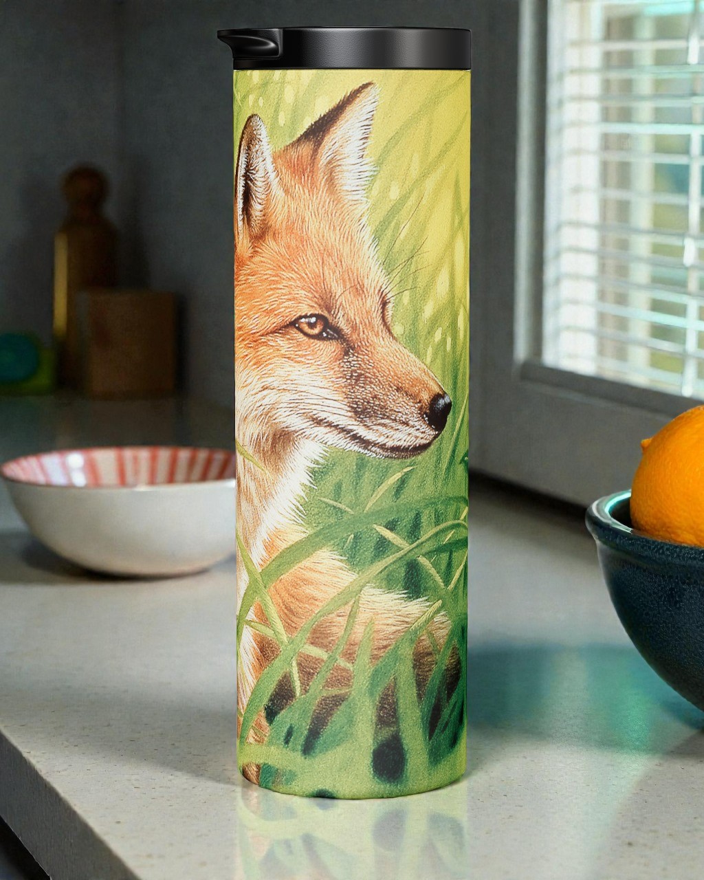 Fox In Summer Tumbler