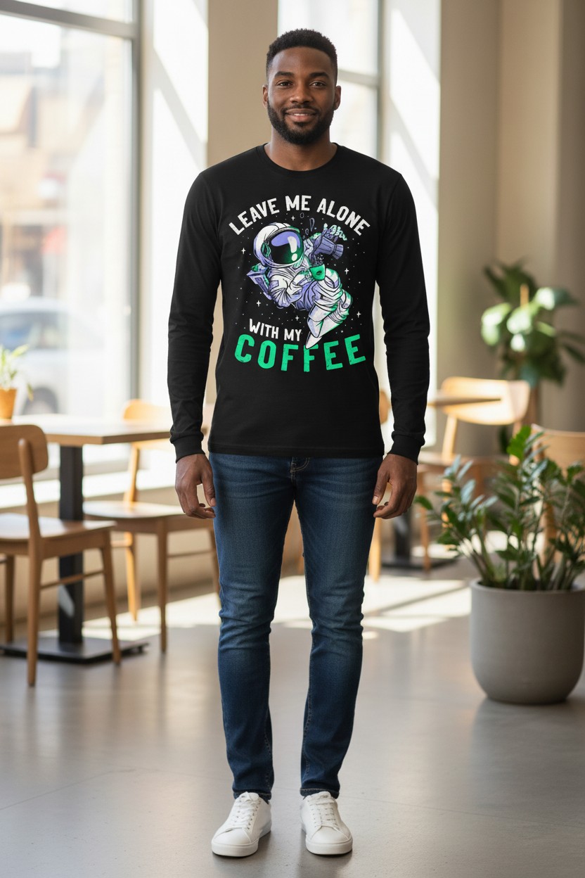 Leave Me Alone Coffee Longsleeve
