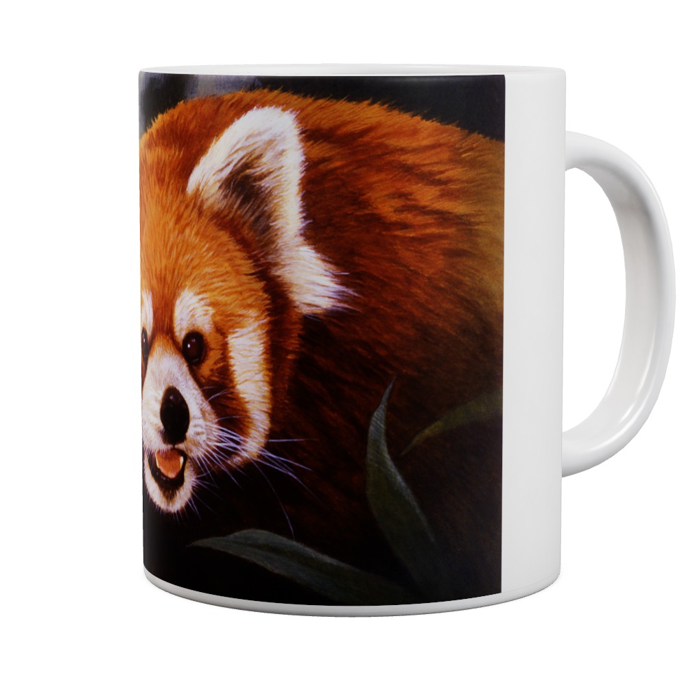 Hiding Out - Red Panda Mug