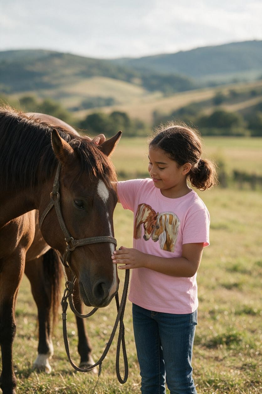 Two Hearts - Horses KIDS