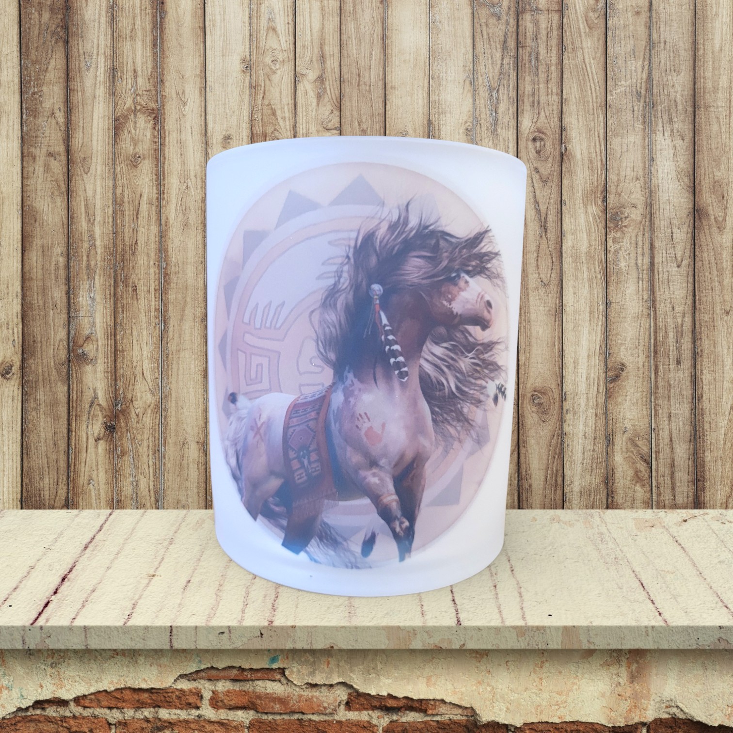 Spirit Warrior Circle - Candle Light Holder