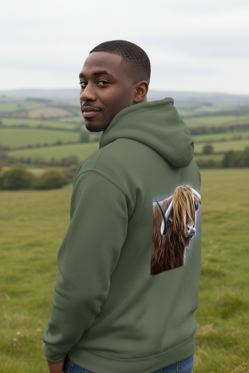 Highland Bull Hoodie