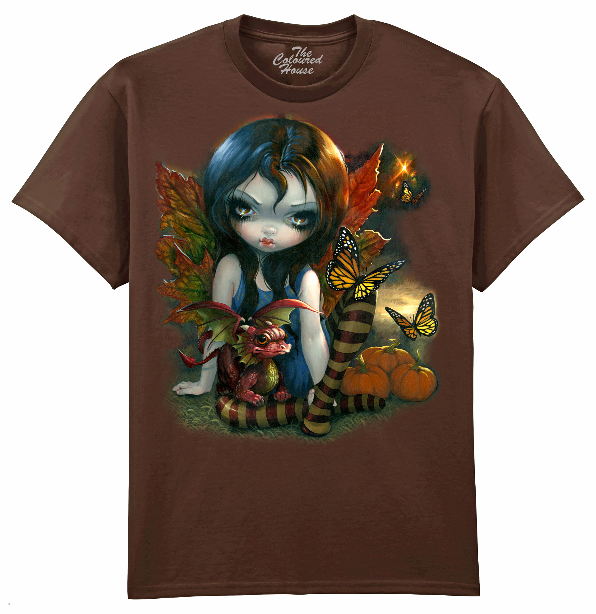 Fairy Autumn and Dragon
