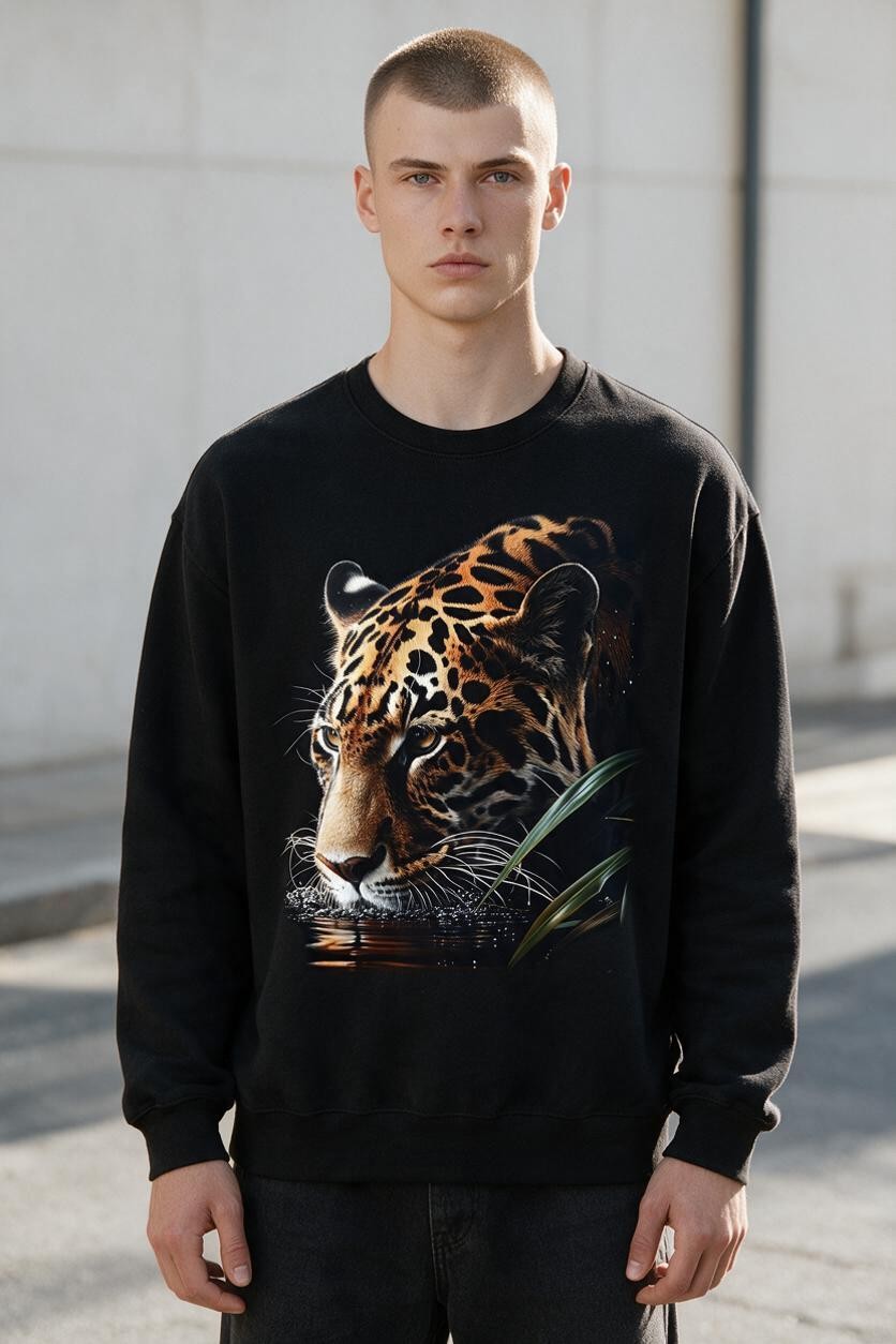 Lurking Leopard Sweater