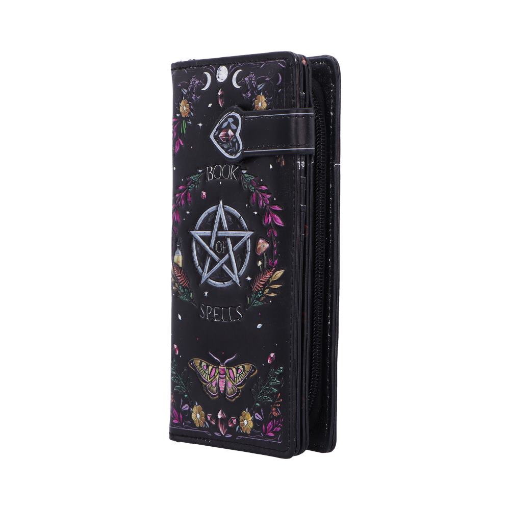 Book Of Spells Embossed Purse 18.5cm