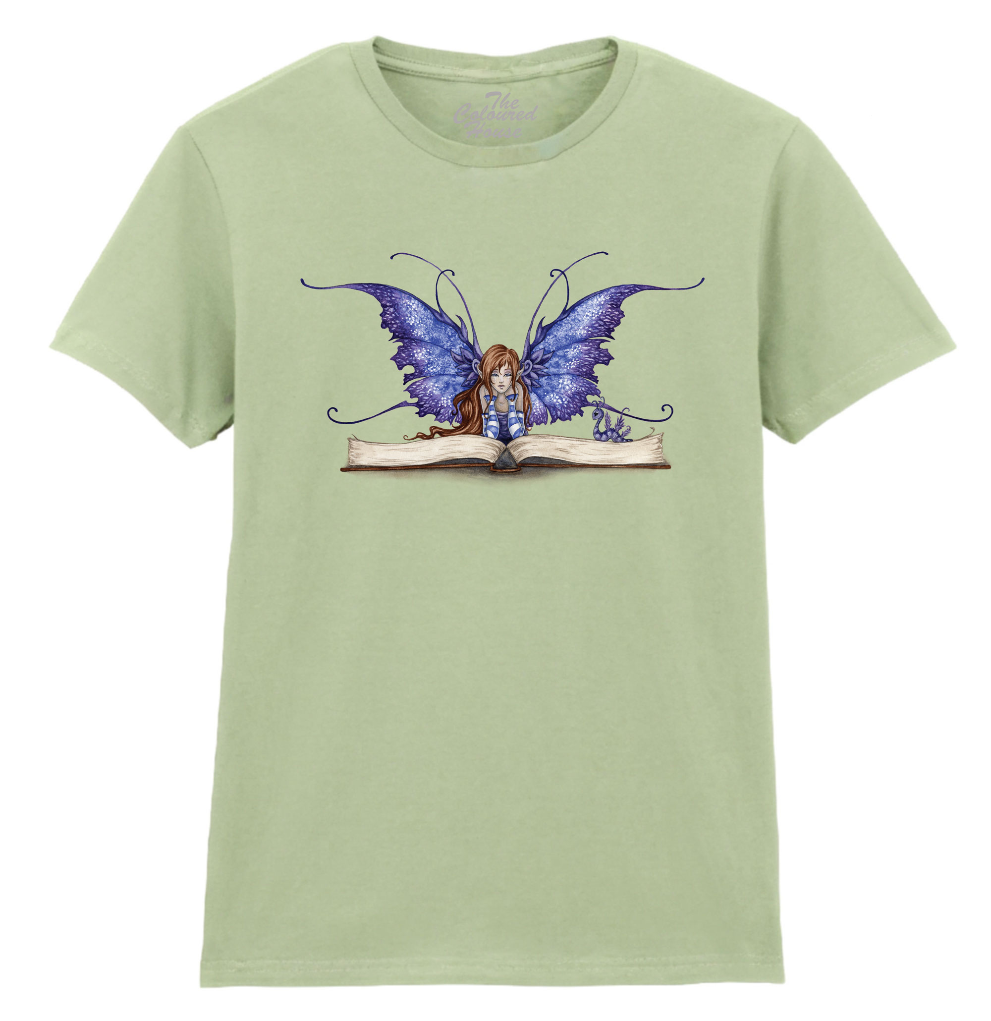 Fairy Bookworm Ladies T-shirt
