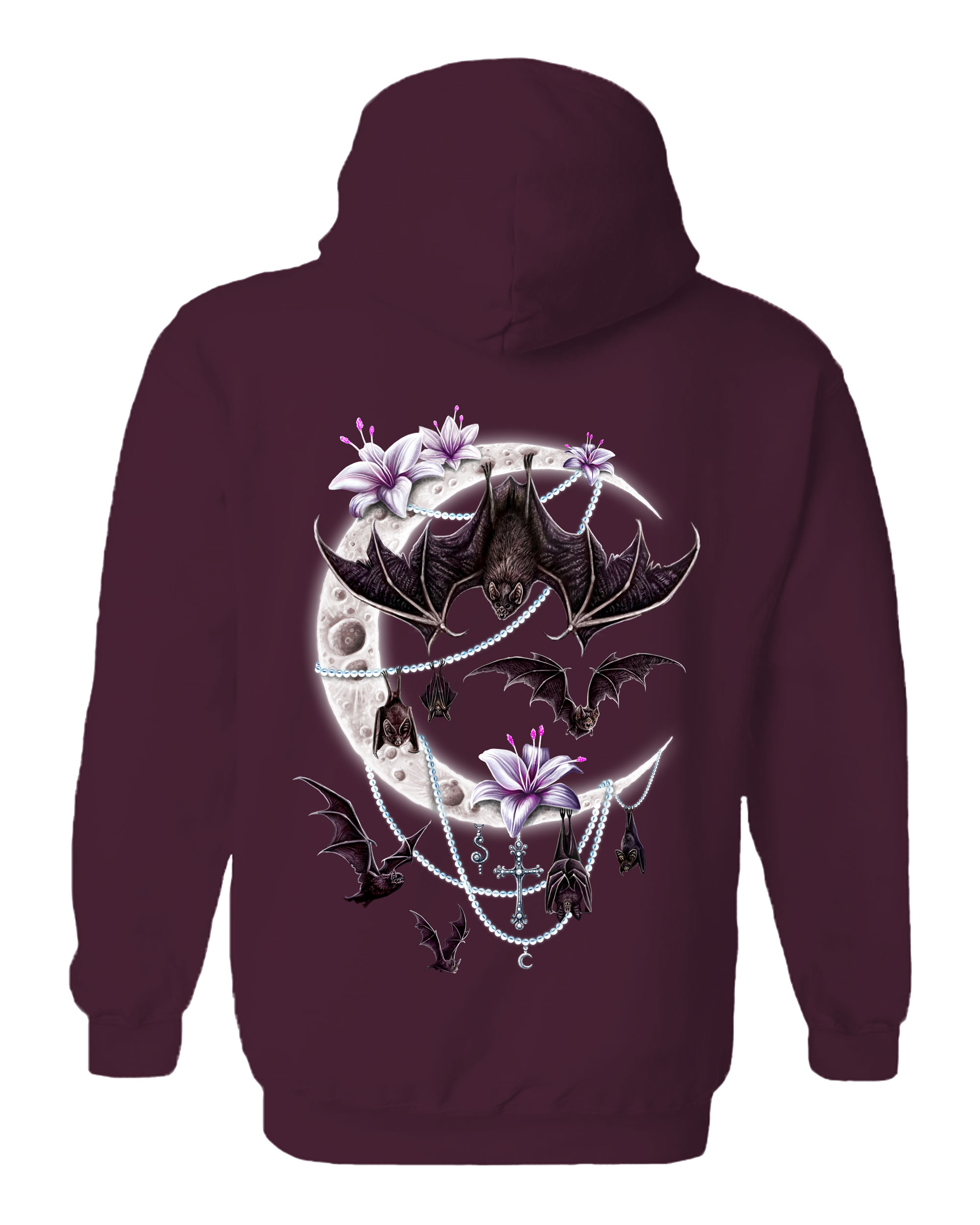 Bats Moon Hoodie