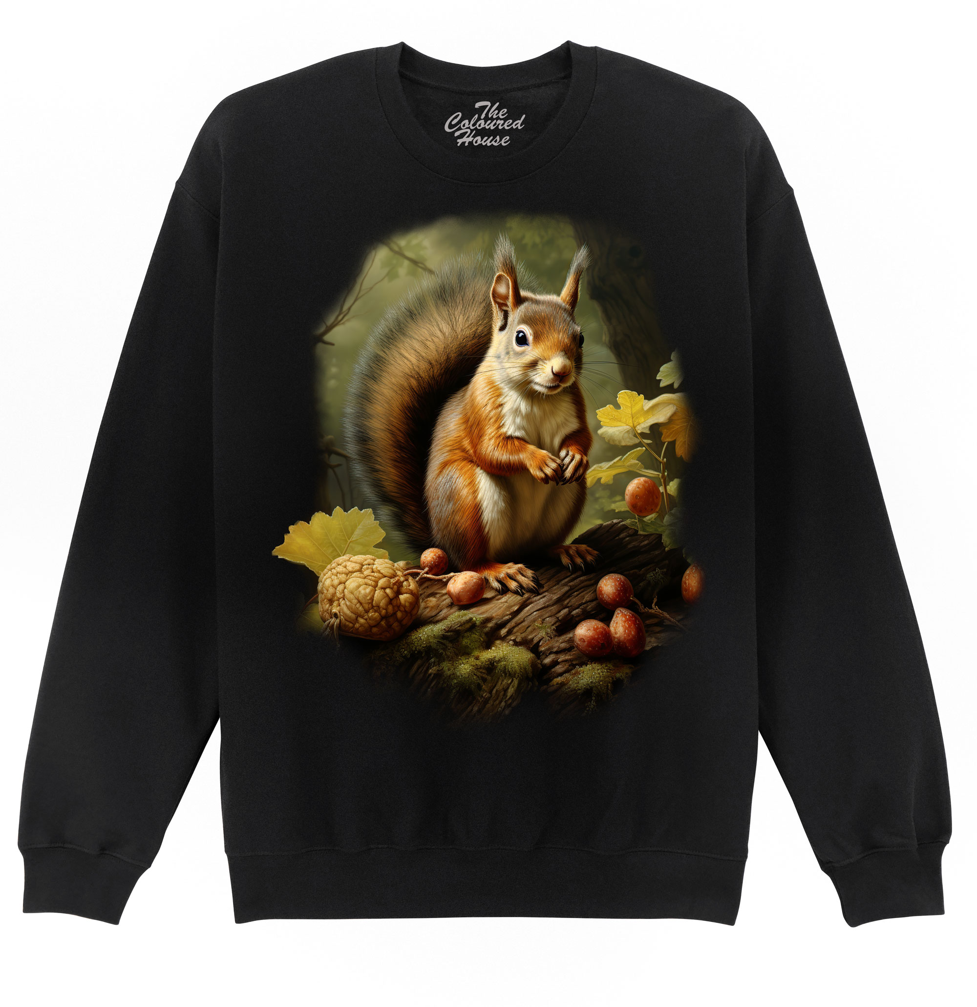 Squirrel In The Woods Sweater