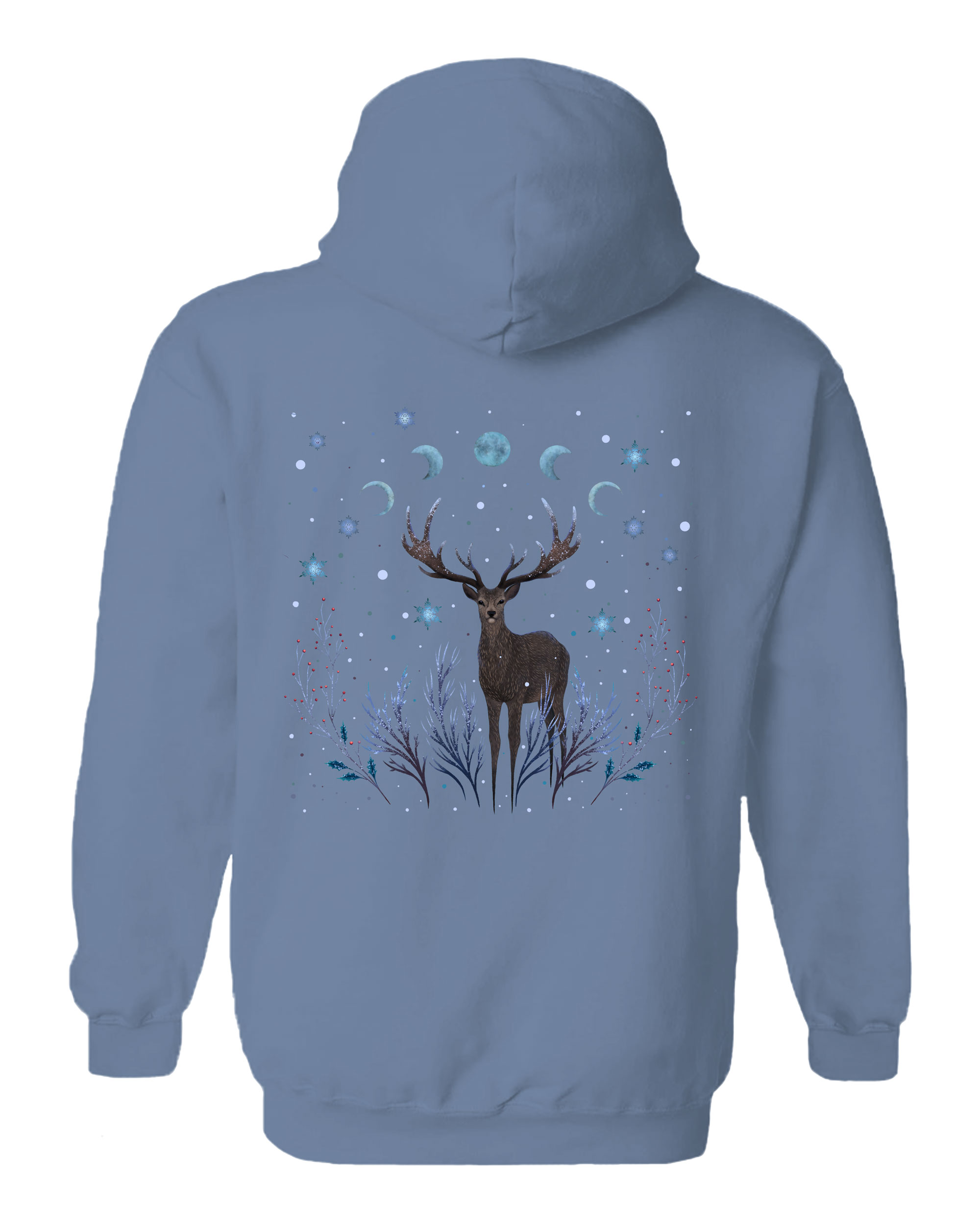 A Deer In Winter Hoodie