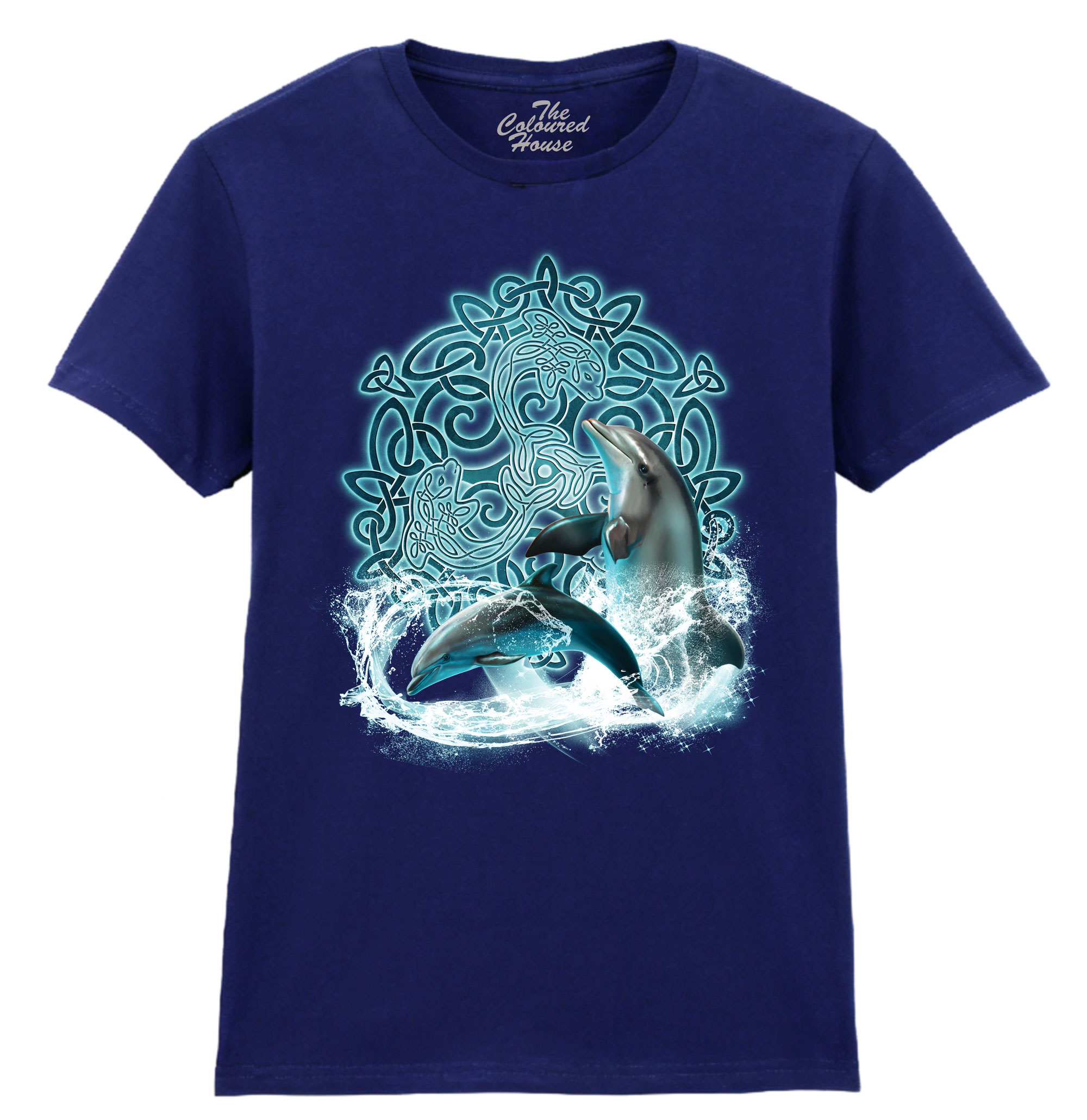 Celtic Dolphin Ladies T-shirt