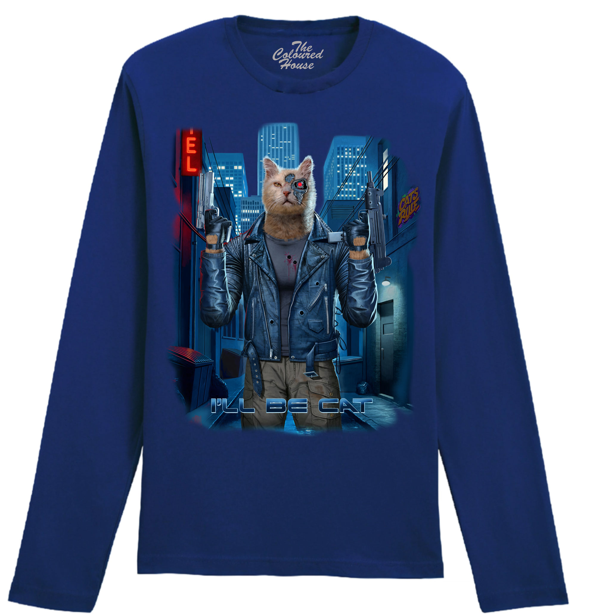 I'll Be Cat - Terminator Longsleeve