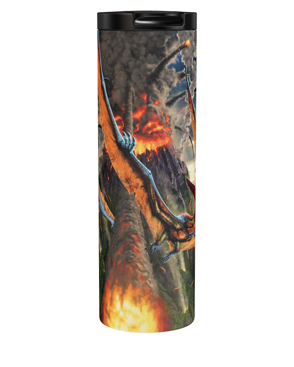 Eruption Dinosaur Tumbler