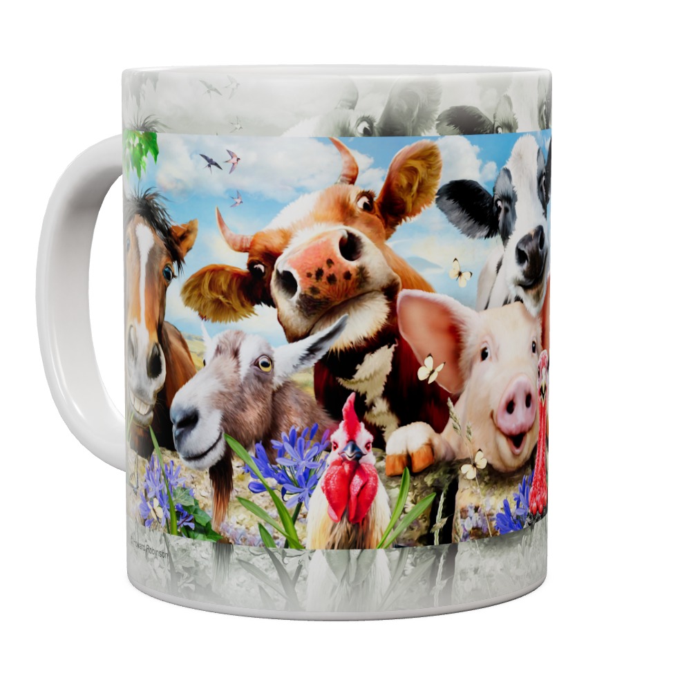 Selfie Farm Mug