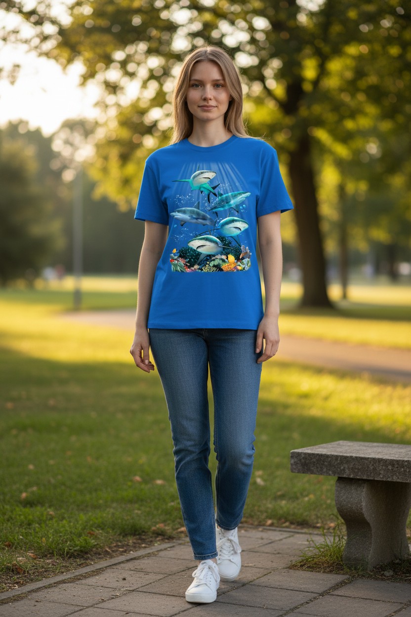 Shark Reef Ladies T-shirt